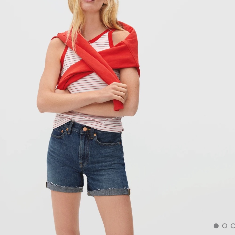 Everlane denim shorts